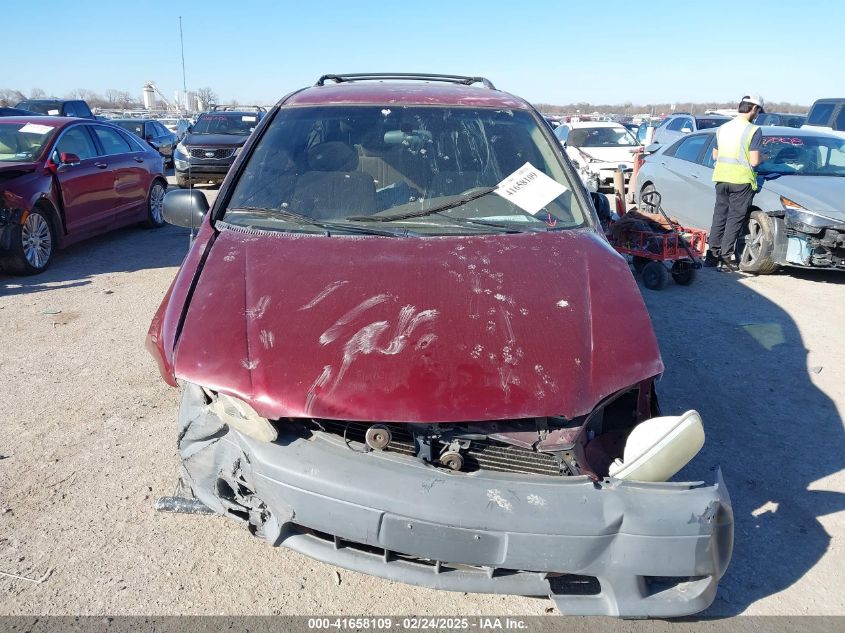 2002 Toyota Sienna Ce VIN: 4T3ZF19C52U463405 Lot: 41658109