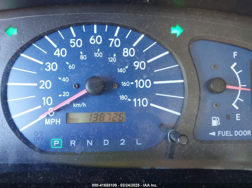 2002 Toyota Sienna Ce VIN: 4T3ZF19C52U463405 Lot: 41658109