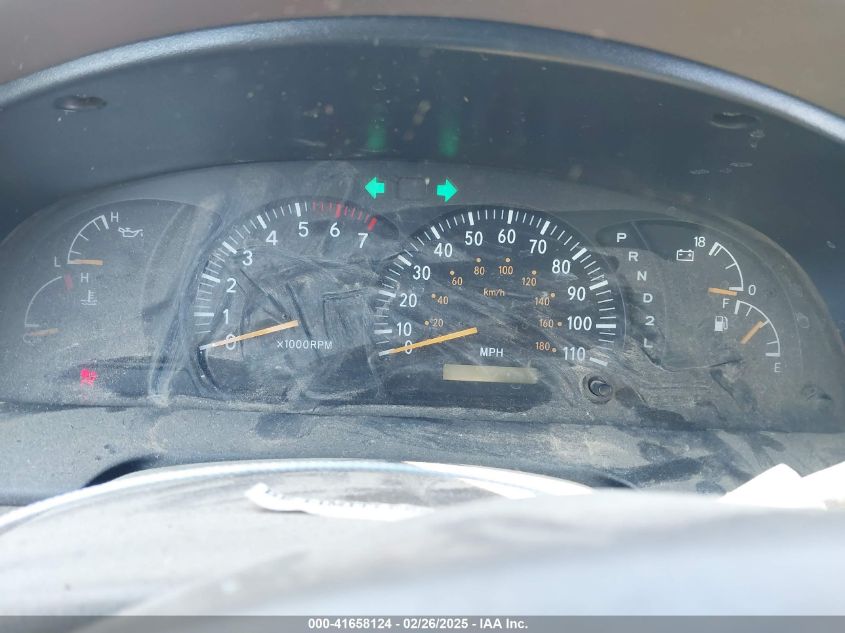 2000 Toyota Tundra Sr5 V8 VIN: 5TBRT3414YS024807 Lot: 41658124