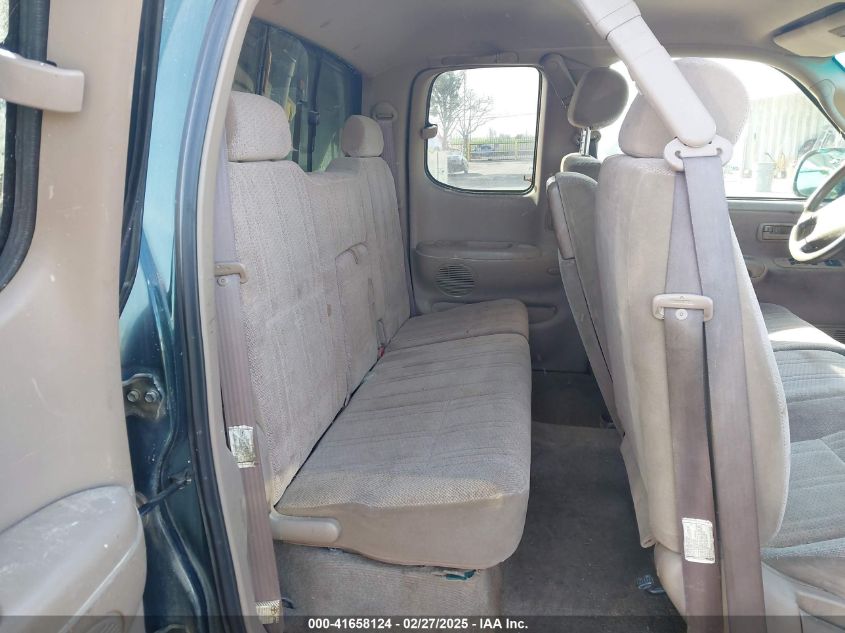 2000 Toyota Tundra Sr5 V8 VIN: 5TBRT3414YS024807 Lot: 41658124