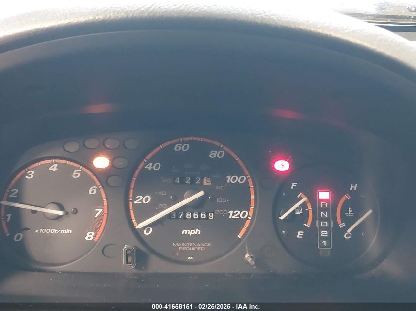 2000 Honda Cr-V Ex VIN: JHLRD1863YC025031 Lot: 41658151