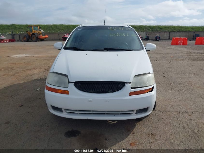 2007 Chevrolet Aveo 5 Special Value VIN: KL1TD66617B757530 Lot: 41658201