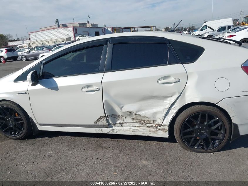 2015 Toyota Prius Three VIN: JTDKN3DU5F0395052 Lot: 41658266