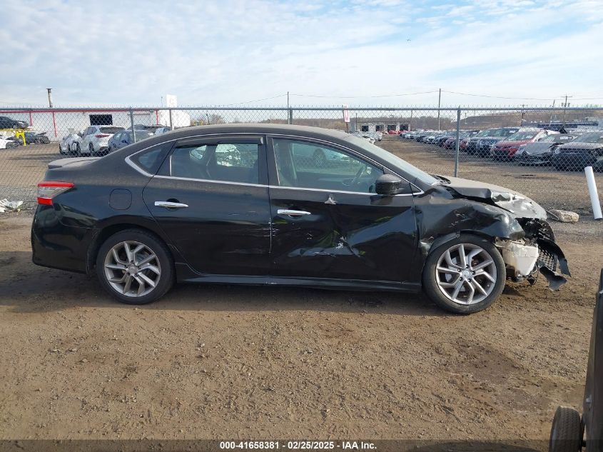 2013 Nissan Sentra Sr VIN: 3N1AB7AP8DL734481 Lot: 41658381