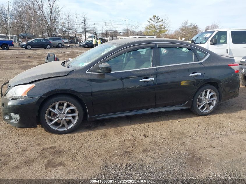 2013 Nissan Sentra Sr VIN: 3N1AB7AP8DL734481 Lot: 41658381