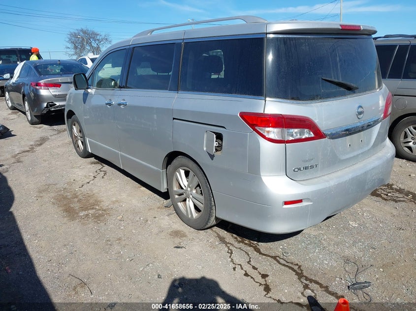 2014 NISSAN QUEST VIN: JN8AE2KP6E9100574