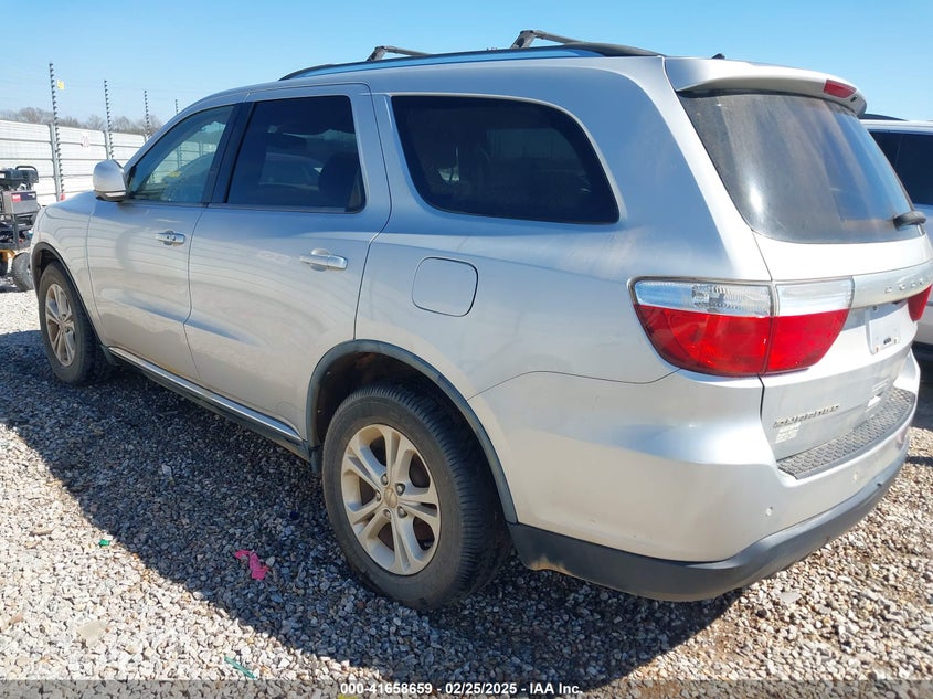 2011 DODGE DURANGO VIN: 1D4RD4GG8BC731902