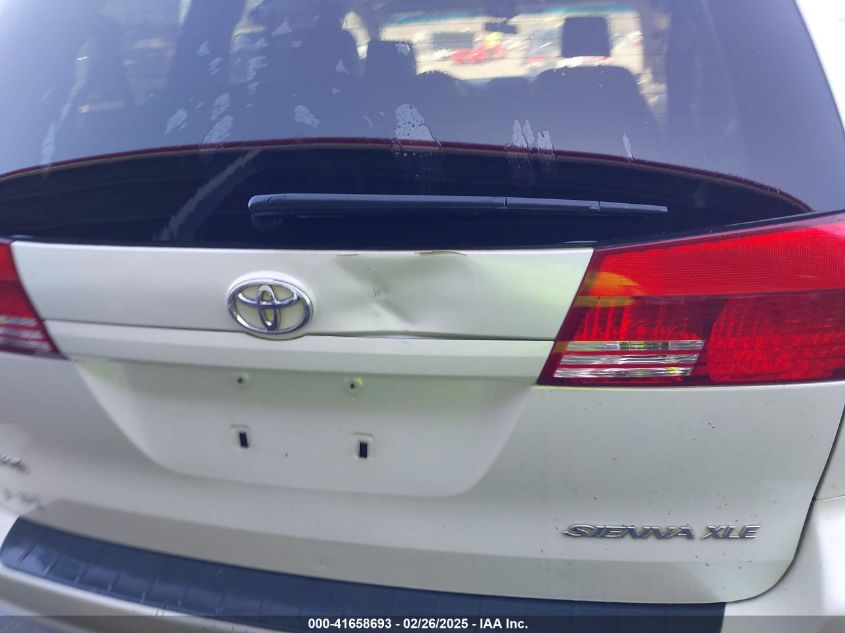 2004 Toyota Sienna Xle VIN: 5TDZA22C54S191795 Lot: 41658693