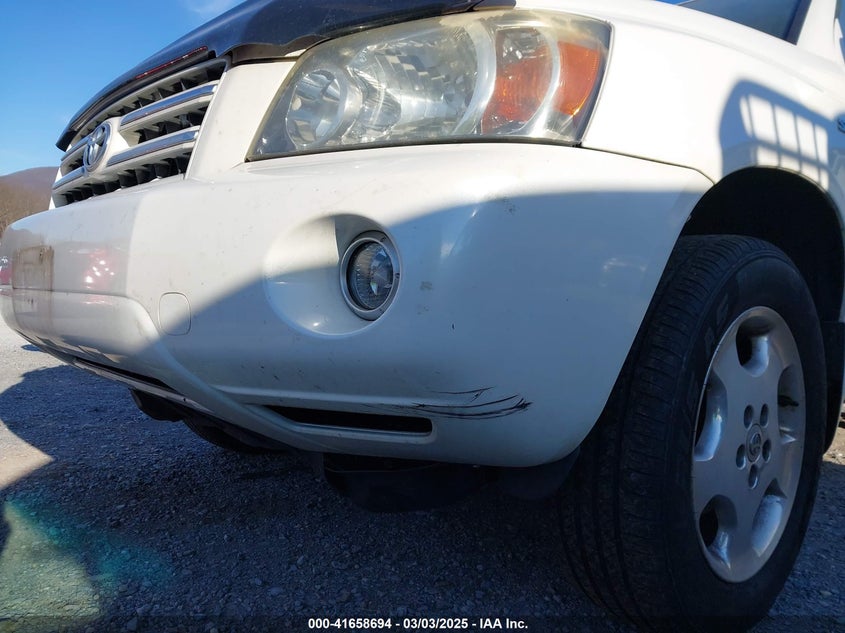 2006 TOYOTA HIGHLANDER VIN: JTEHP21A460181691
