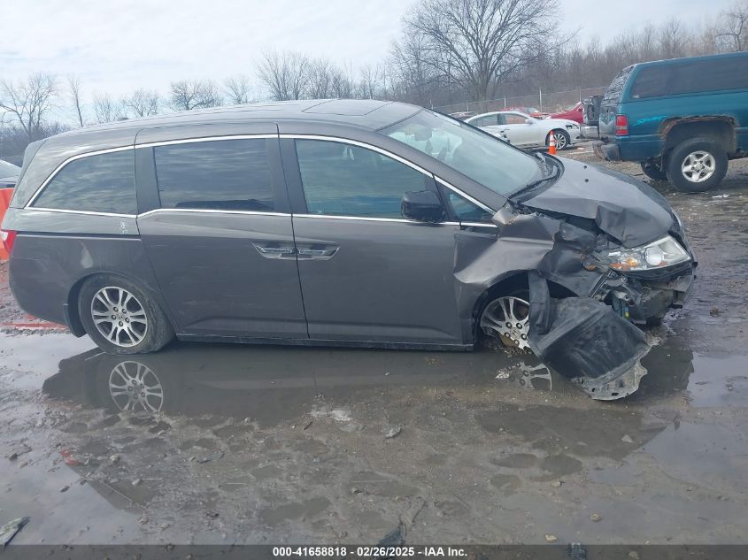 2012 Honda Odyssey Ex-L VIN: 5FNRL5H60CB104725 Lot: 41658818