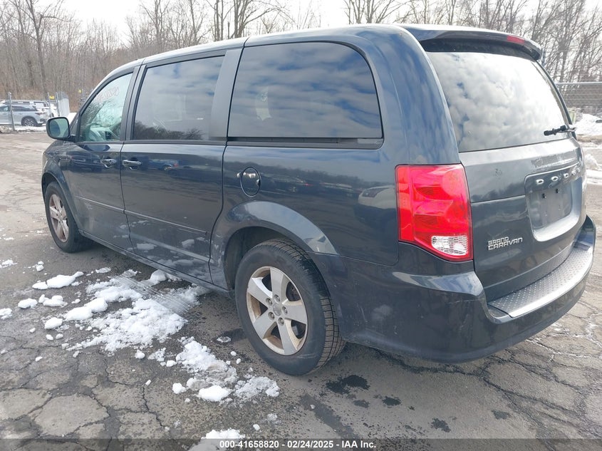 2013 DODGE GRAND CARAVAN VIN: 2C4RDGBG2DR668392