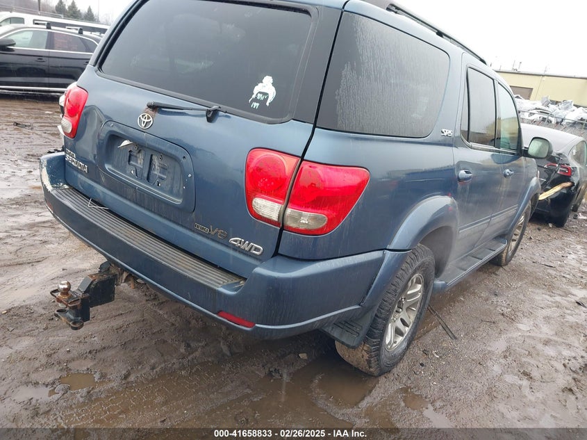 2006 TOYOTA SEQUOIA VIN: 5TDBT44A26S260206