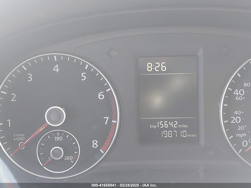 2015 VOLKSWAGEN PASSAT VIN: 1VWAT7A38FC117925