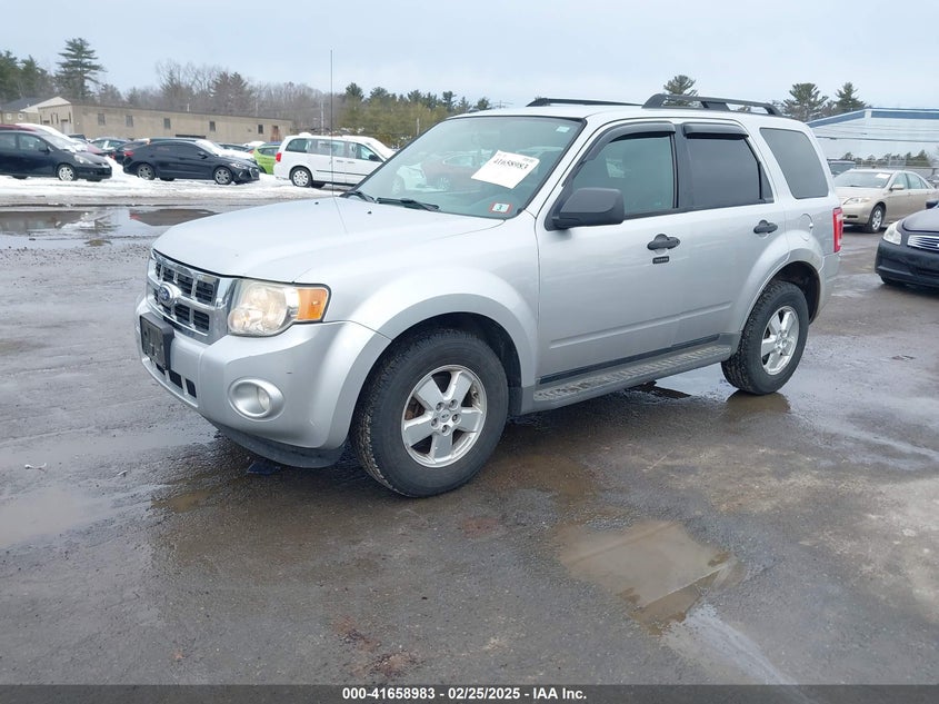 2010 FORD ESCAPE VIN: 1FMCU9DG7AKA62591