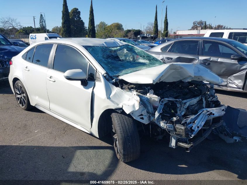 2021 Toyota Corolla Se VIN: JTDS4MCE7MJ068596 Lot: 41659075