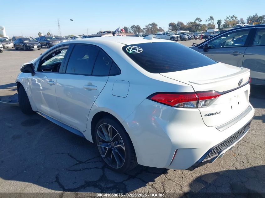 2021 Toyota Corolla Se VIN: JTDS4MCE7MJ068596 Lot: 41659075