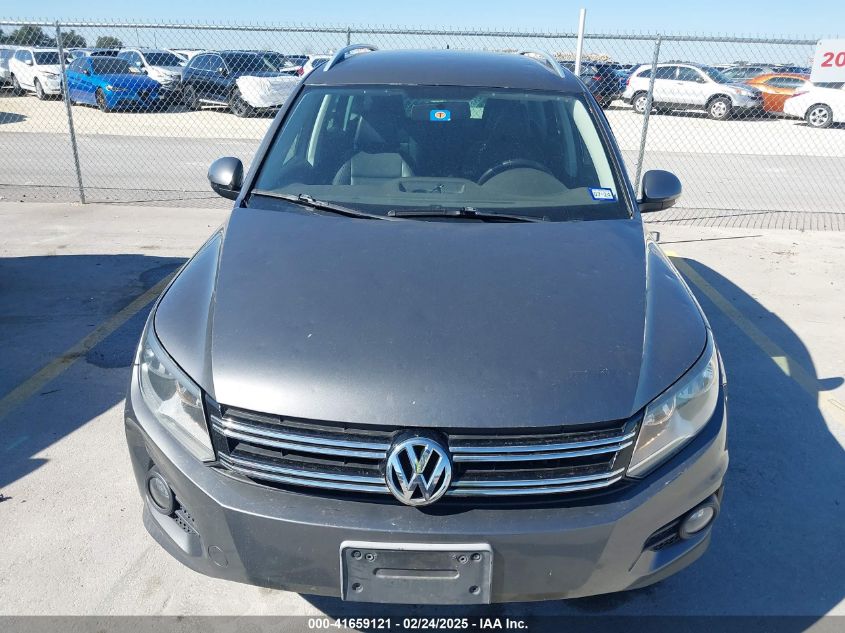 2012 Volkswagen Tiguan Se VIN: WVGBV7AX5CW005643 Lot: 41659121