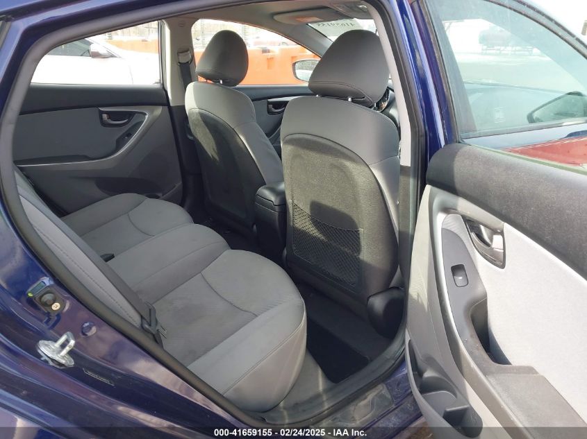 2012 Hyundai Elantra Gls VIN: 5NPDH4AE7CH086216 Lot: 41659155