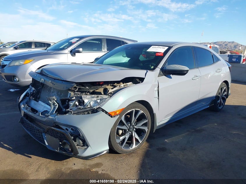 2019 HONDA CIVIC VIN: SHHFK7H40KU223033