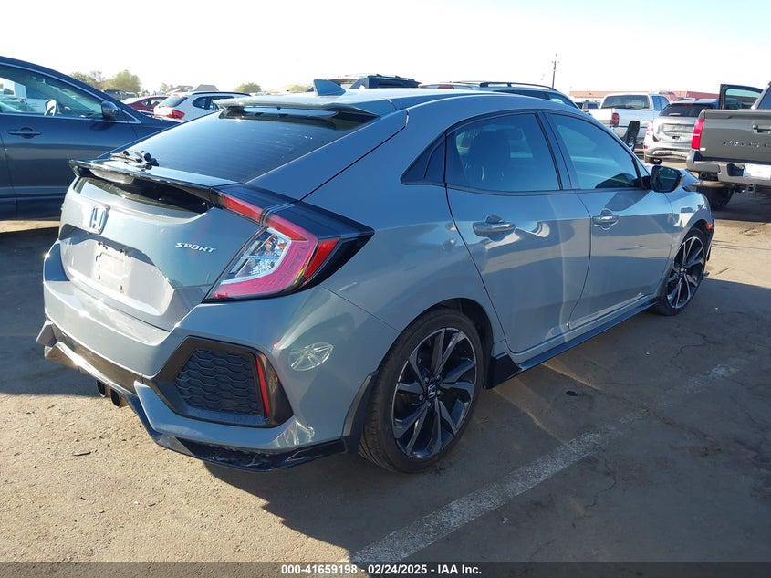 2019 HONDA CIVIC VIN: SHHFK7H40KU223033