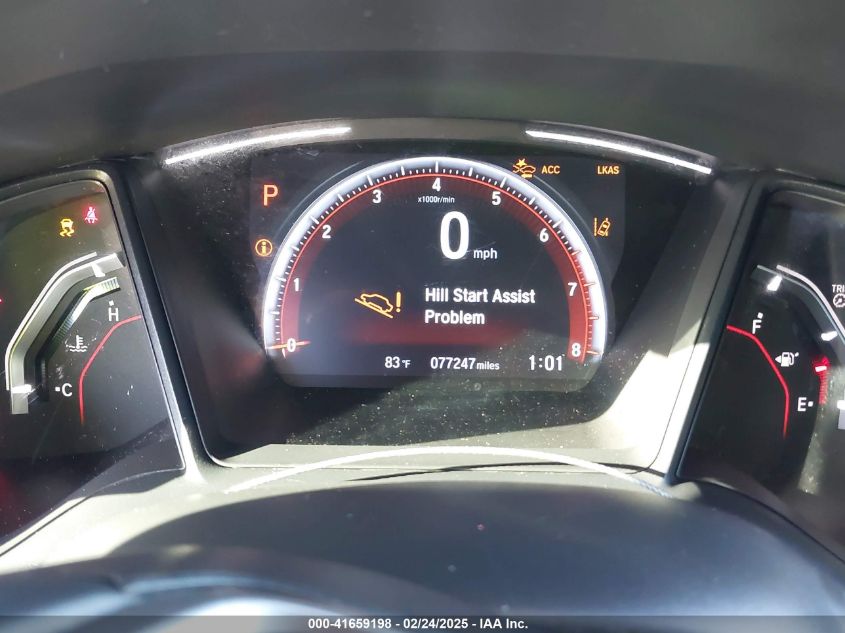 2019 Honda Civic Sport VIN: SHHFK7H40KU223033 Lot: 41659198