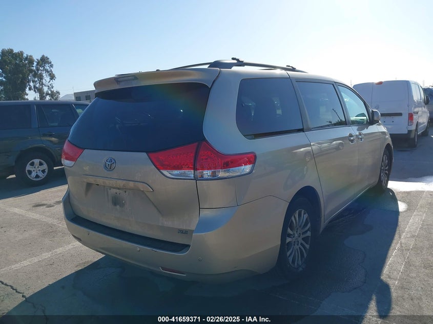 2011 TOYOTA SIENNA VIN: 5TDYK3DC4BS117034