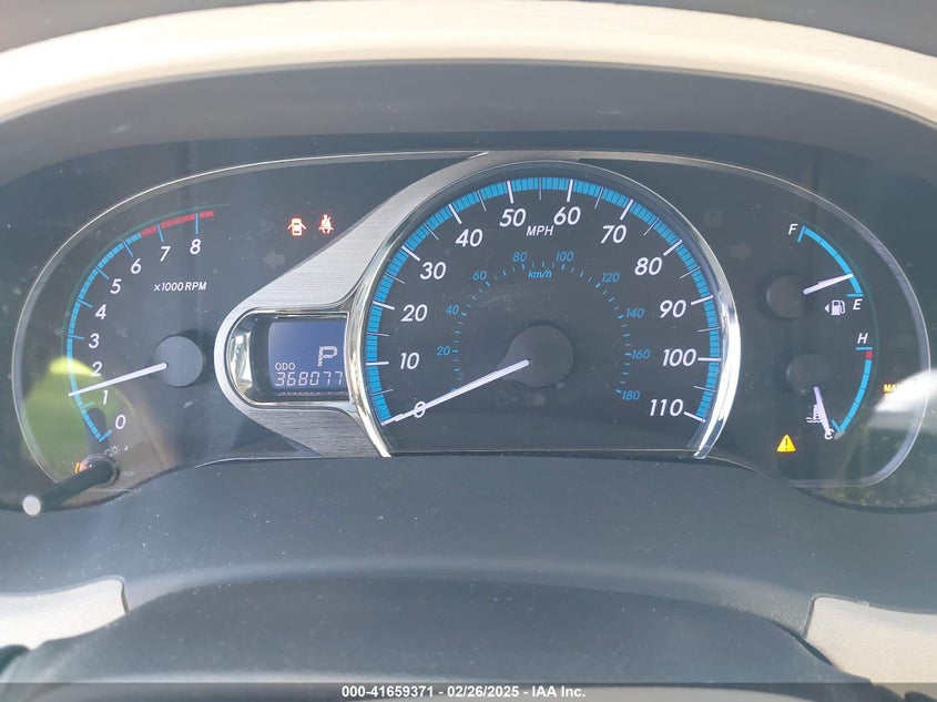 2011 TOYOTA SIENNA VIN: 5TDYK3DC4BS117034