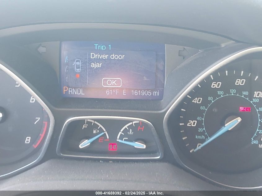 2013 Ford Focus Se VIN: 1FADP3K26DL177191 Lot: 41659392