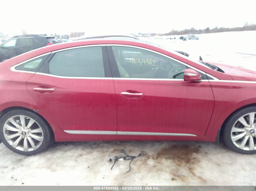 2012 Hyundai Azera VIN: KMHFH4JG8CA179193 Lot: 41659552