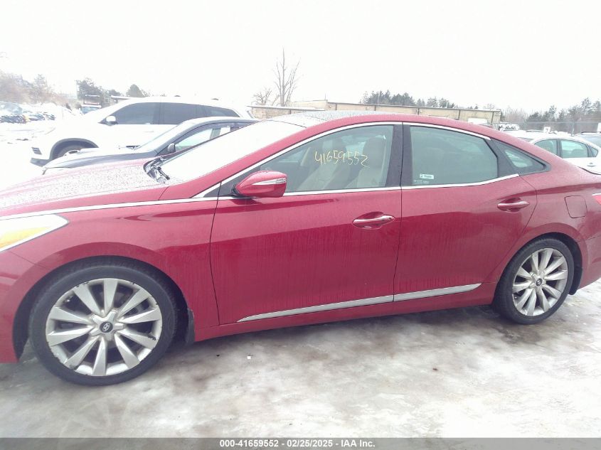 2012 Hyundai Azera VIN: KMHFH4JG8CA179193 Lot: 41659552