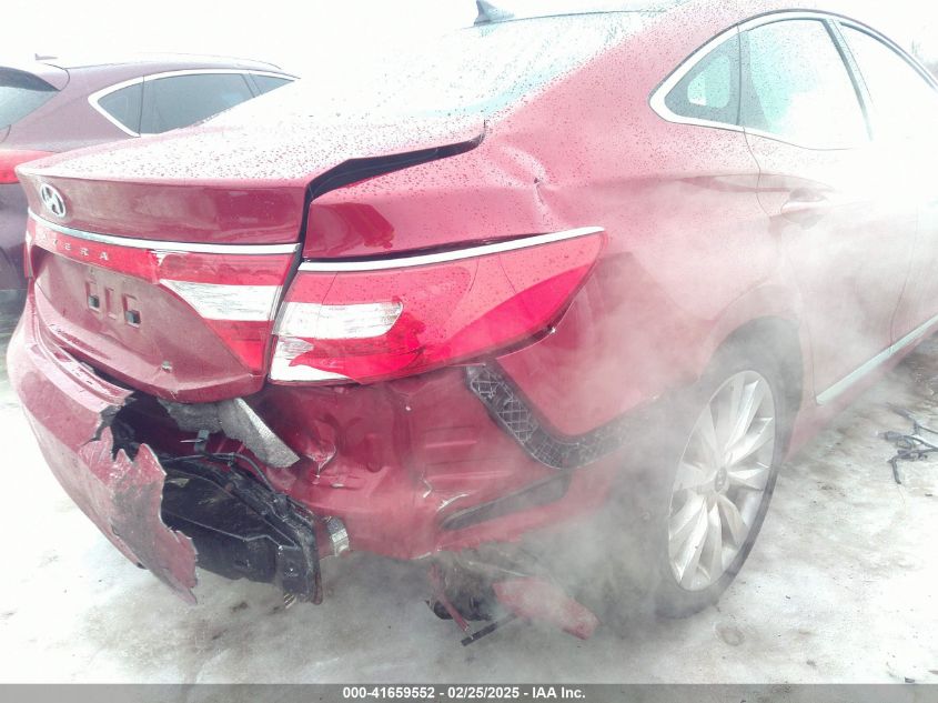 2012 Hyundai Azera VIN: KMHFH4JG8CA179193 Lot: 41659552