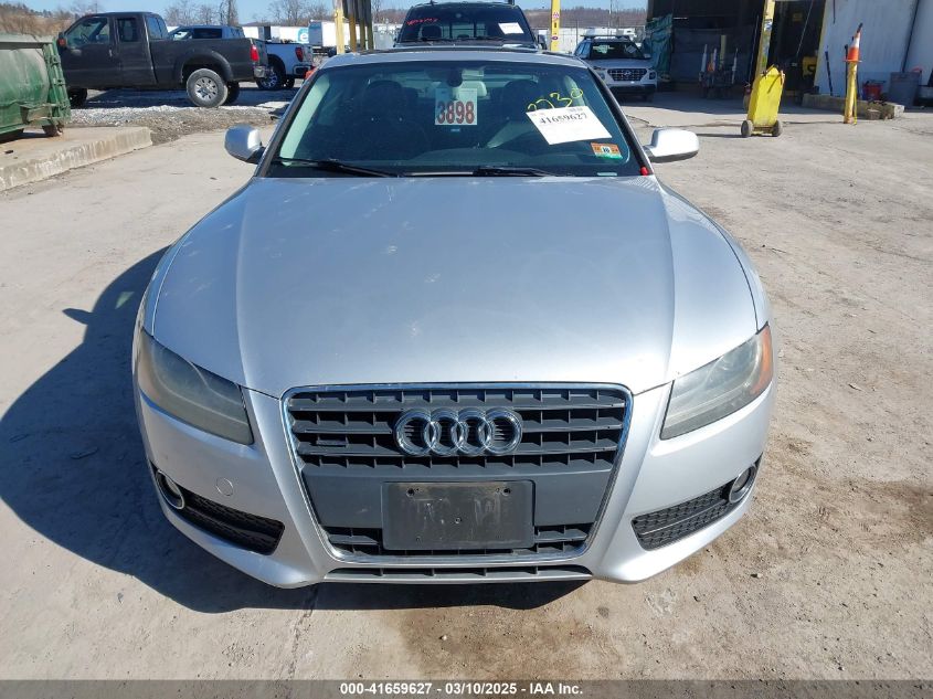 2012 Audi A5 2.0T Premium VIN: WAULFAFR2CA003730 Lot: 41659627