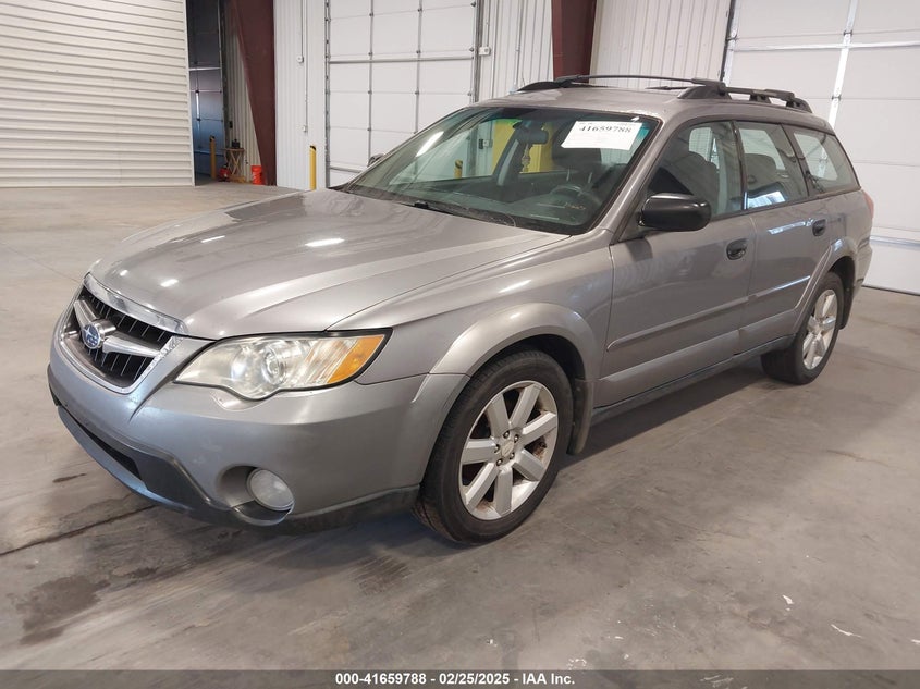 2008 SUBARU OUTBACK VIN: 4S4BP61C987363122