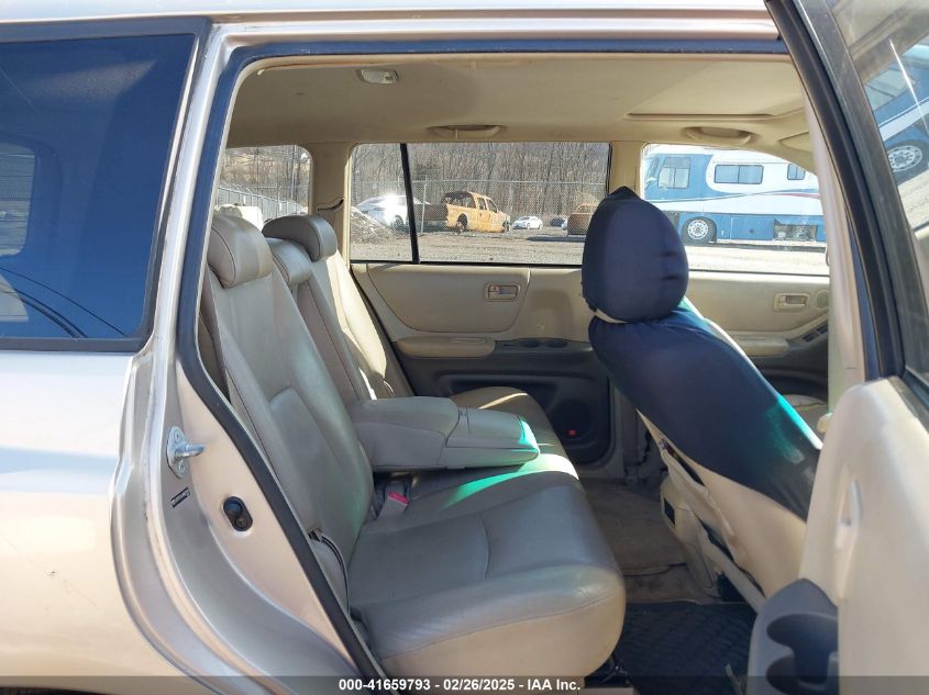 2004 Toyota Highlander V6 VIN: JTEEP21A140027651 Lot: 41659793