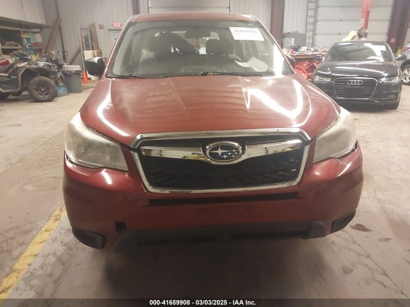 2014 Subaru Forester 2.5I VIN: JF2SJAAC8EH406543 Lot: 41659908