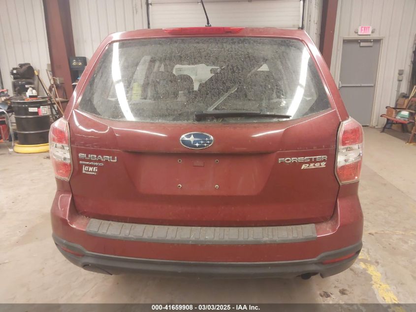 2014 Subaru Forester 2.5I VIN: JF2SJAAC8EH406543 Lot: 41659908