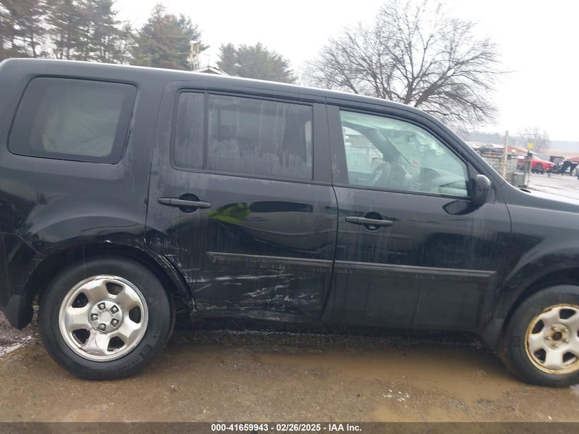 2013 HONDA PILOT LX - 5FNYF4H24DB002775