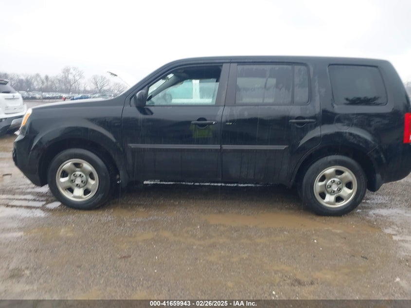2013 HONDA PILOT LX - 5FNYF4H24DB002775