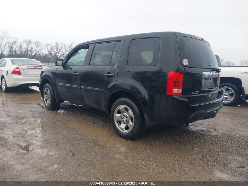 2013 HONDA PILOT LX - 5FNYF4H24DB002775