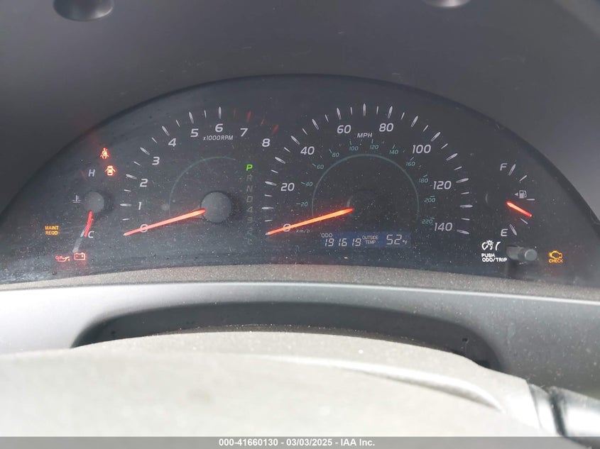 2007 TOYOTA CAMRY VIN: 4T1BE46KX7U651838