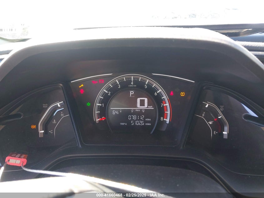 2018 HONDA CIVIC VIN: 19XFC2F5XJE025979