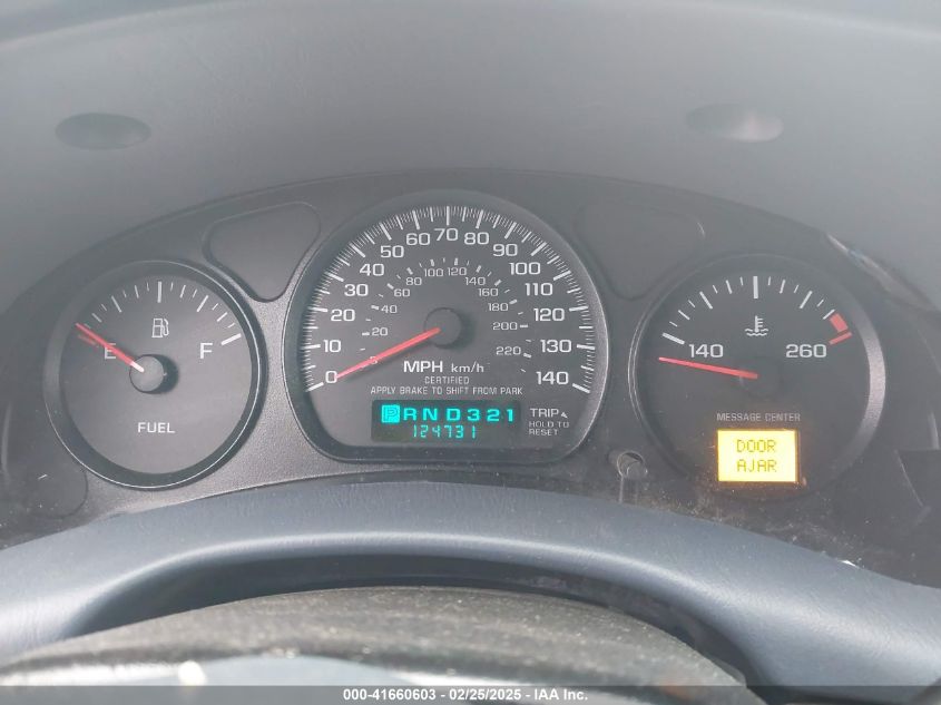 2004 Chevrolet Impala Police VIN: 2G1WF55KX49317059 Lot: 41660603