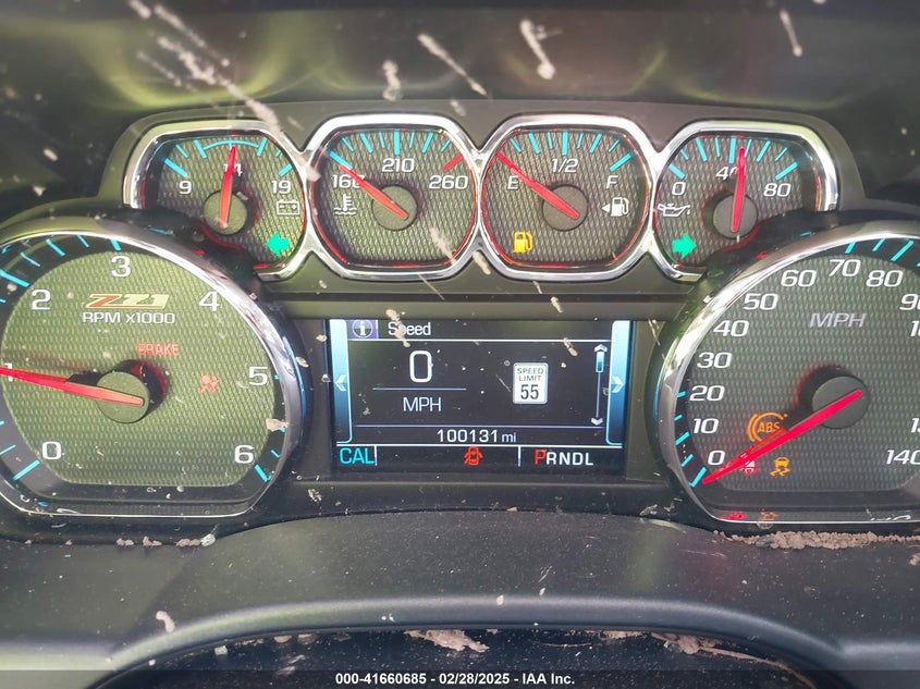 2017 CHEVROLET SILVERADO 1500 2LZ - 3GCUKSEC3HG294317