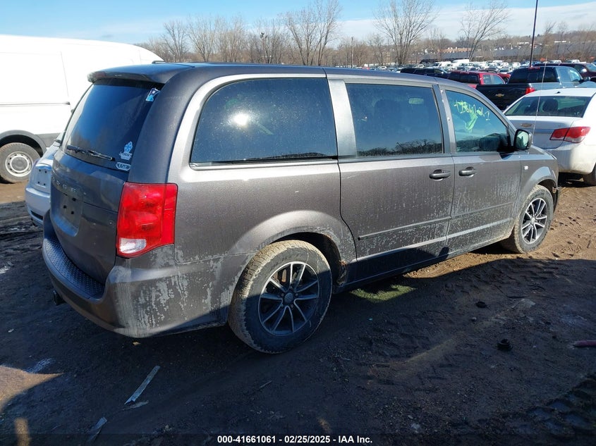 2014 DODGE GRAND CARAVAN VIN: 2C4RDGBG0ER459461