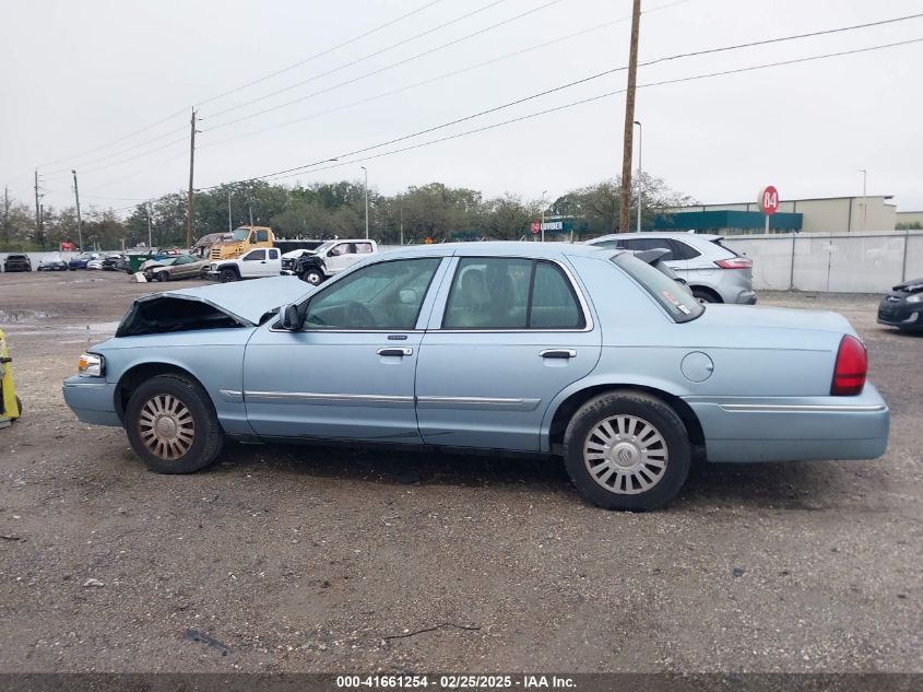 2007 Mercury Grand Marquis Ls VIN: 2MEFM75V07X621633 Lot: 41661254