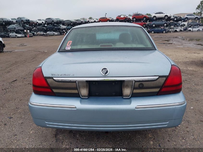 2007 Mercury Grand Marquis Ls VIN: 2MEFM75V07X621633 Lot: 41661254
