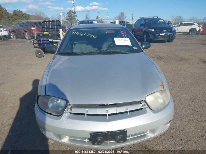 2004 Chevrolet Cavalier VIN: IGIJCI2F147298390 Lot: 41661280