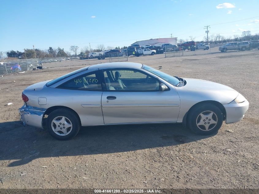 2004 Chevrolet Cavalier VIN: IGIJCI2F147298390 Lot: 41661280