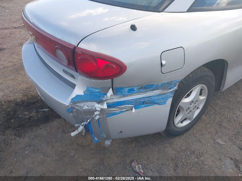 2004 Chevrolet Cavalier VIN: IGIJCI2F147298390 Lot: 41661280