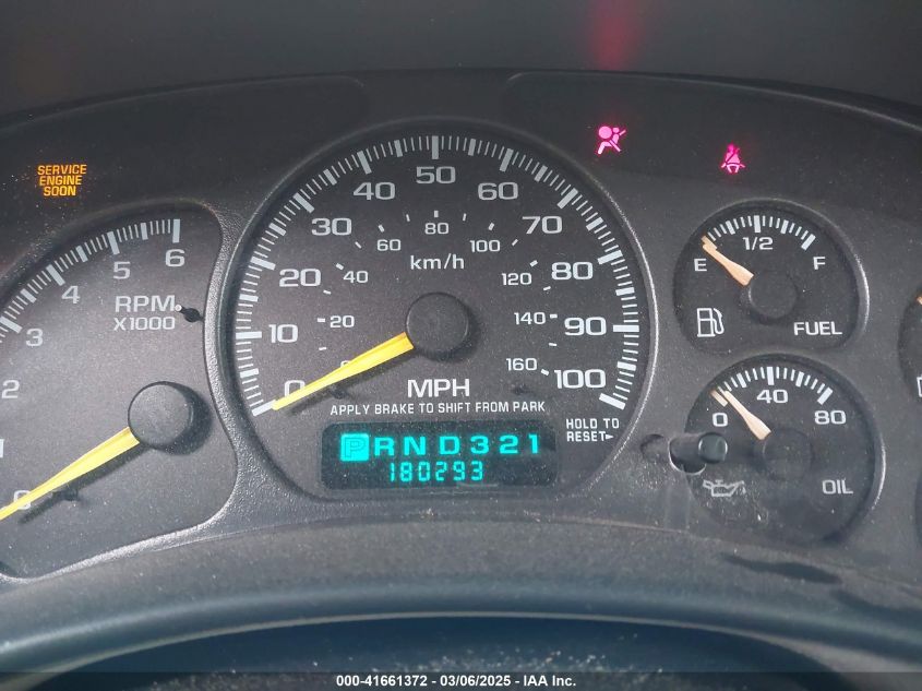 2001 Chevrolet Silverado 1500 Ls VIN: 2GCEC19T111196987 Lot: 41661372